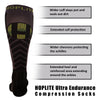 Image of Hoplite Ultra Endurance Compression Socks - Socks - Hoplite-Outfitters - Training, Racing and Recovery Gear