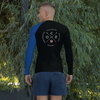 Image of Obstacle Course Racing Performance Long Sleeve, blue left sleeve -  - Hoplite-Outfitters - Training, Racing and Recovery Gear