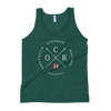 Image of Obstacle Course Racing Crossed Spears Unisex Tank Top -  - Hoplite-Outfitters - Training, Racing and Recovery Gear