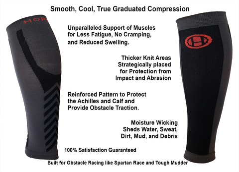Calf Compression Sleeves: Support and Protection for Lifting, Running & OCR