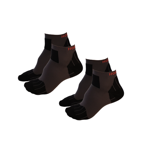 OCR and Trail Running Socks - Ankle-Length, 2 Pair Multi-Pack -  - Hoplite-Outfitters - Training, Racing and Recovery Gear