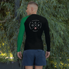 Image of Obstacle Course Racing Performance Long Sleeve, green left sleeve -  - Hoplite-Outfitters - Training, Racing and Recovery Gear