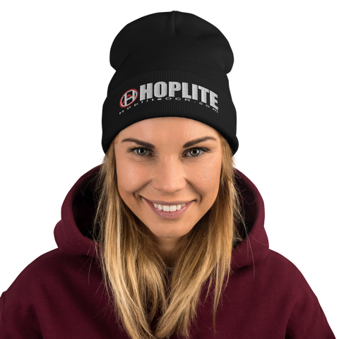 Hoplite Embroidered Beanie