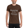 Image of Running is my Therapy T-Shirt d -  - Hoplite-Outfitters - Training, Racing and Recovery Gear