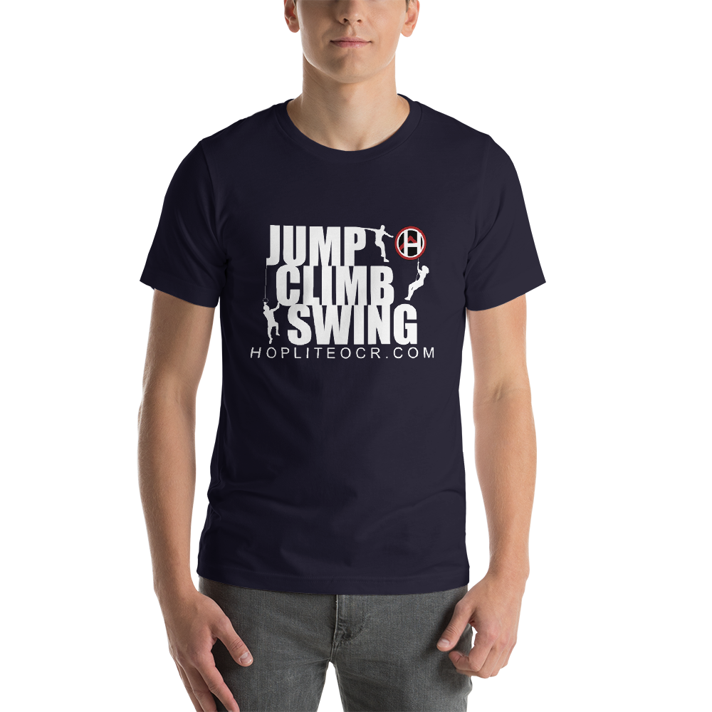 Jump Climb Swing T-Shirt – Hoplite Outfitters