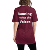 Image of Running Quiets the Voices Track Shirt -  - Hoplite-Outfitters - Training, Racing and Recovery Gear