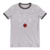 Image of OCR Crossed Spears Ringer T-Shirt - Shirt - Hoplite-Outfitters - Training, Racing and Recovery Gear