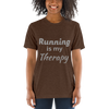 Image of Running is my Therapy T-Shirt d -  - Hoplite-Outfitters - Training, Racing and Recovery Gear
