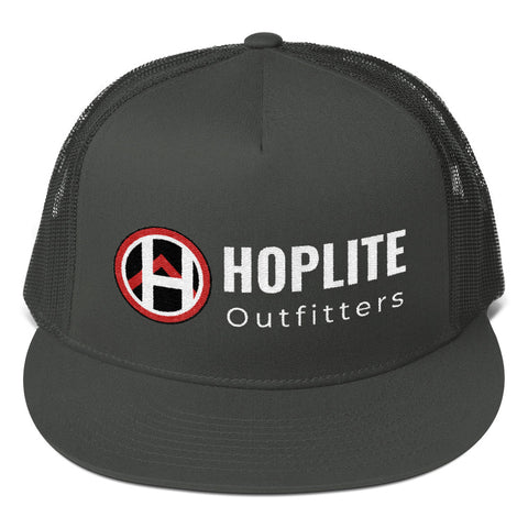 HOPLITE Brand Mesh Back Snapback -  - Hoplite-Outfitters - Training, Racing and Recovery Gear