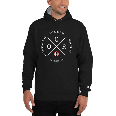 Obstacle Course Racing Crossed Spears - Champion Hoodie