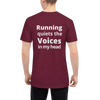 Image of Running Quiets the Voices Track Shirt -  - Hoplite-Outfitters - Training, Racing and Recovery Gear