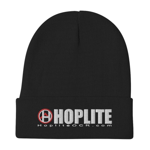 Hoplite Embroidered Beanie -  - Hoplite-Outfitters - Training, Racing and Recovery Gear