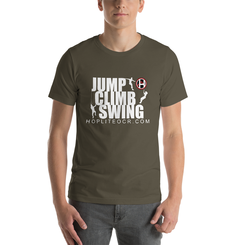 Jump Climb Swing T-Shirt – Hoplite Outfitters
